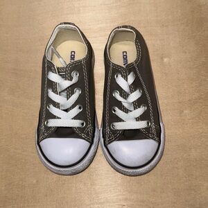 Converse Grey Chuck Taylor All Star Low Top Shoe Size 7